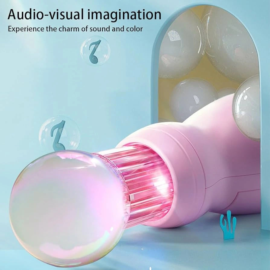 Smoke Bubble Machine | Magical Bubble Maker with Fog Effect | Fun Toy for Kids & Adults | Party & Outdoor Play