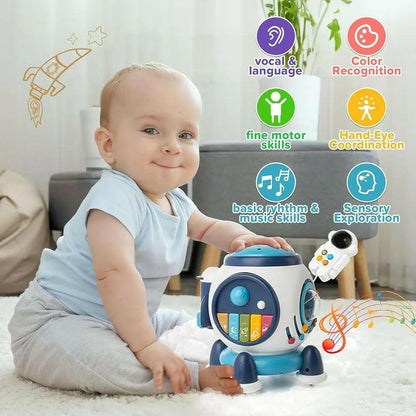 Space Capsule Musical Activity Cube for Toddlers