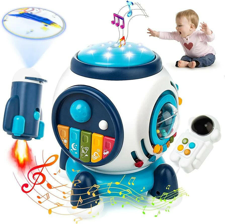 Space Capsule Musical Activity Cube for Toddlers