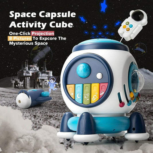 Space Capsule Musical Activity Cube for Toddlers