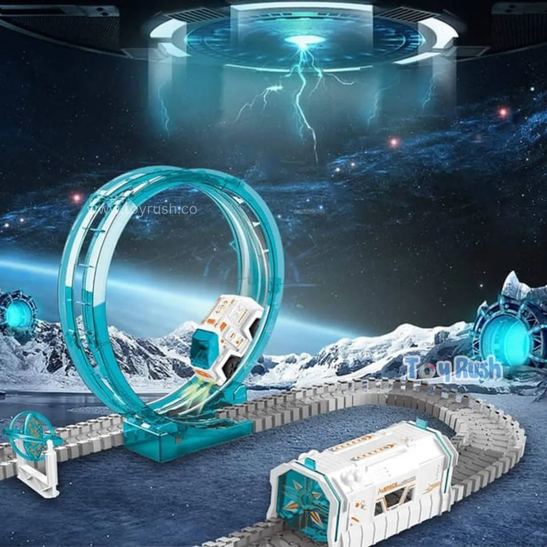 Space Exploration Track Set 204 Pcs