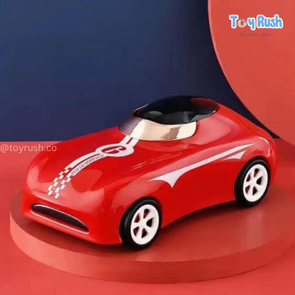 Sports Car: Luxury Tritan Bottle for Kids Red