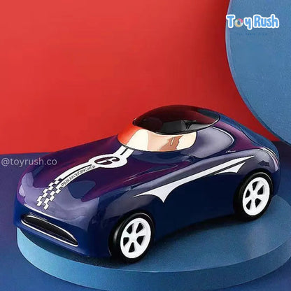 Sports Car: Luxury Tritan Bottle for Kids Blue