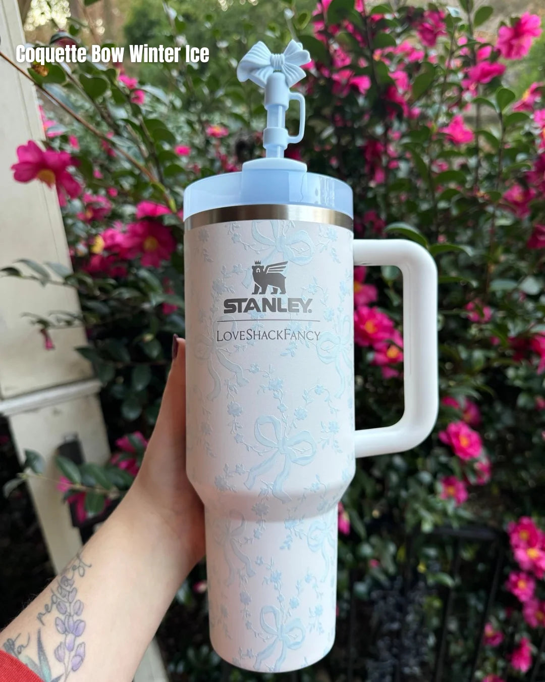 LoveShackFancy X Stanley Tumblers