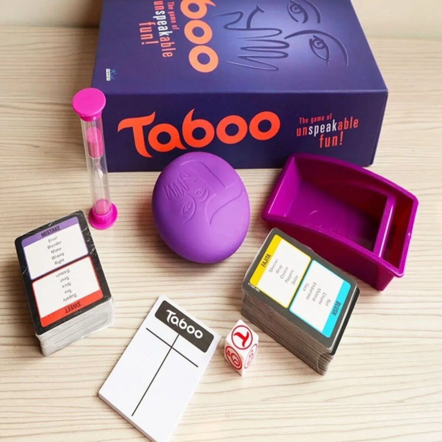 Taboo Board Game | Word Guessing Party Game for Families & Friends
