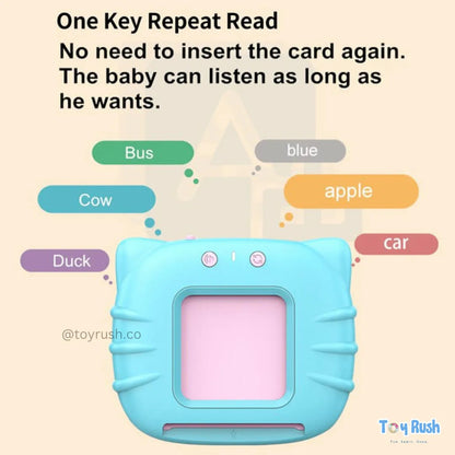 Talking Flash Cards Early Education Toy - 224 Words