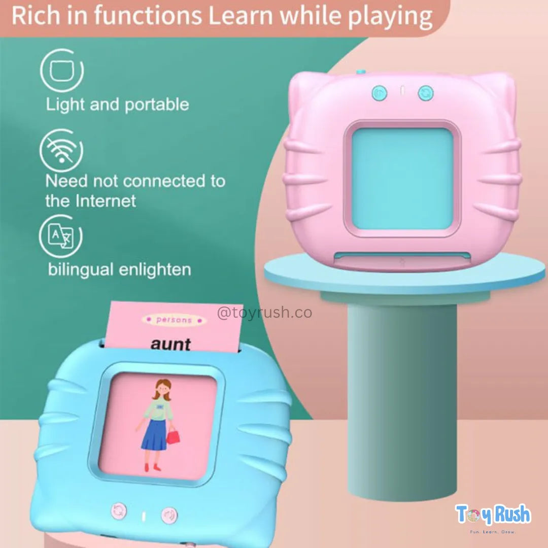 Talking Flash Cards Early Education Toy - 224 Words