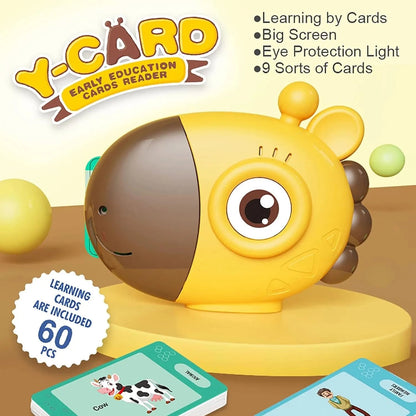 Talking Flash Cards Y Card for Early Education - 120 Words