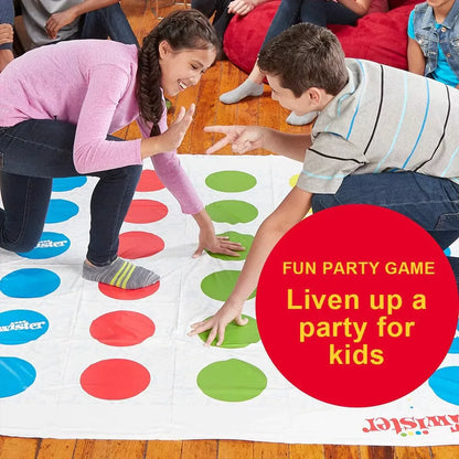 Twister Party Game | Classic Family Fun Game with Spinner Mat | Kids & Adults
