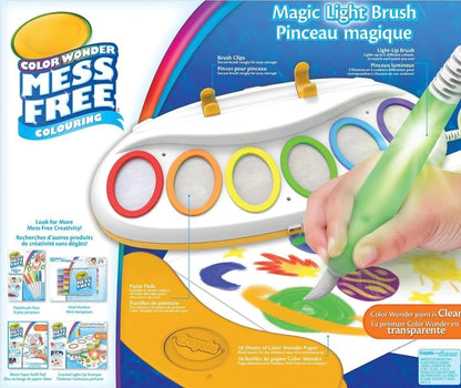 Color Wonder Magic Light Brush – Mess Free Painting Set for Kids