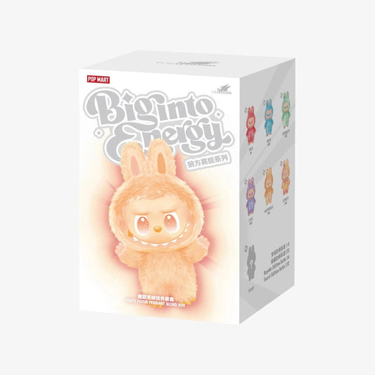 Pop Mart Labubu The Monsters Big Into Energy Series Vinyl Plush Pendant Sealed Case