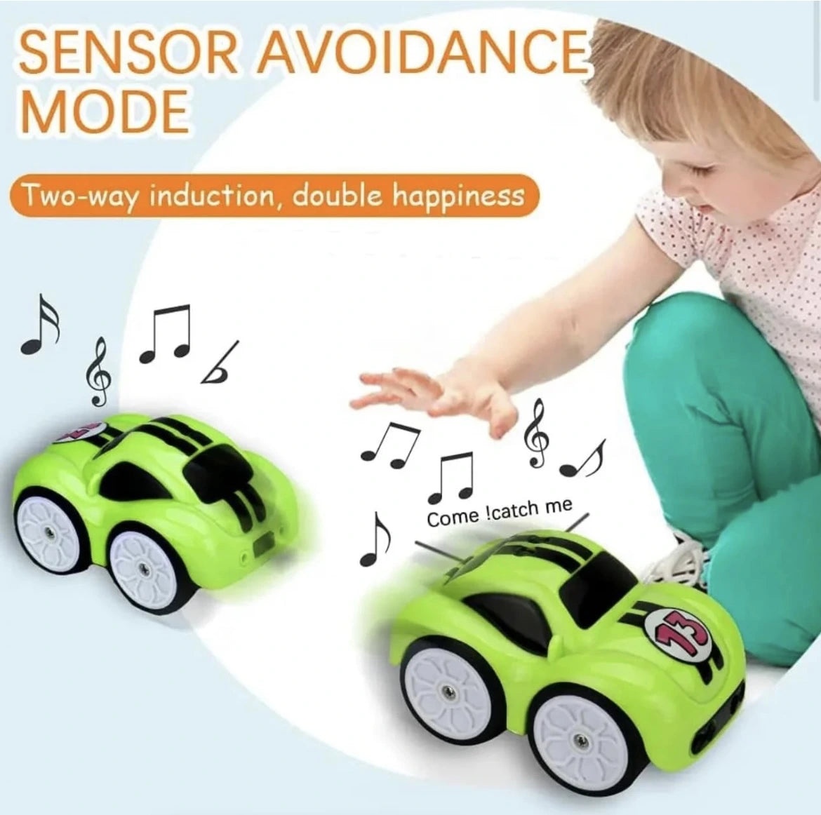 Magic Sensor Car Toy for Kids | Hand Gesture Induction Smart Toy Car With Ball
