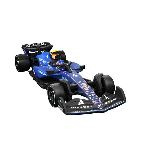 Hot Wheels F1 2025 Carlos Sainz Atlassian Williams Racing #55 die-cast car