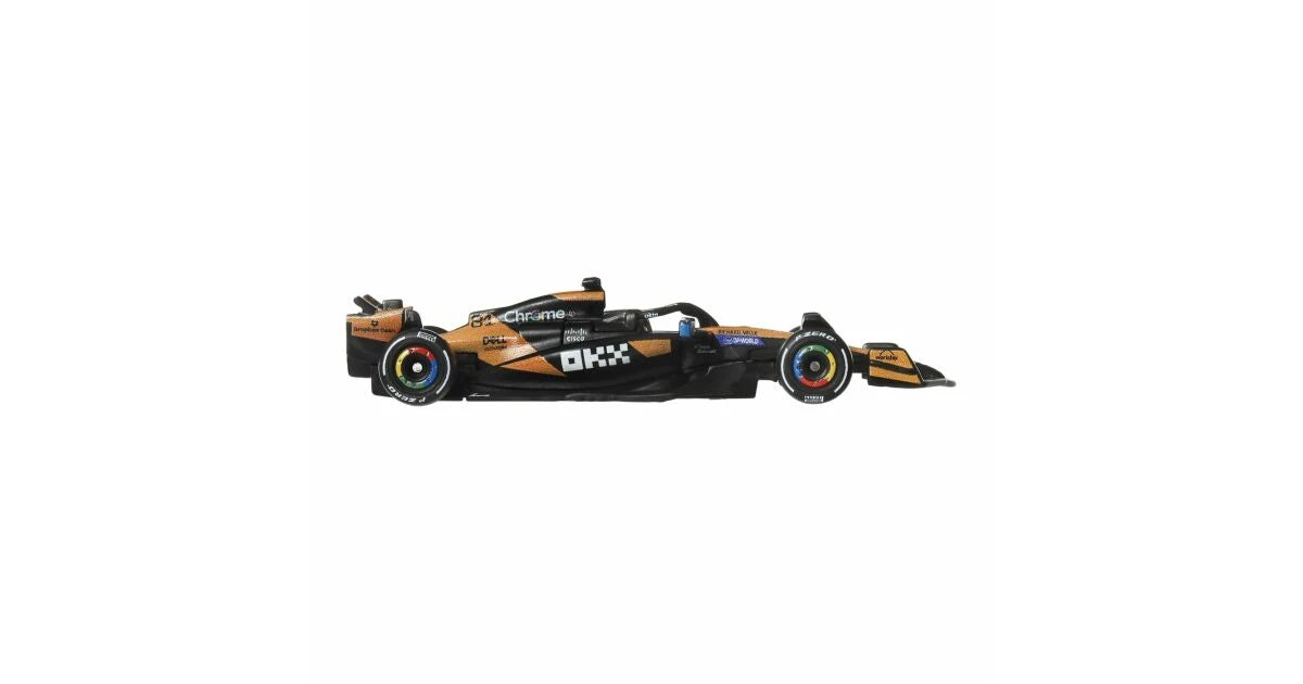 Hot Wheels F1 2025 Oscar Piastri McLaren F1 Team #81 die-cast car