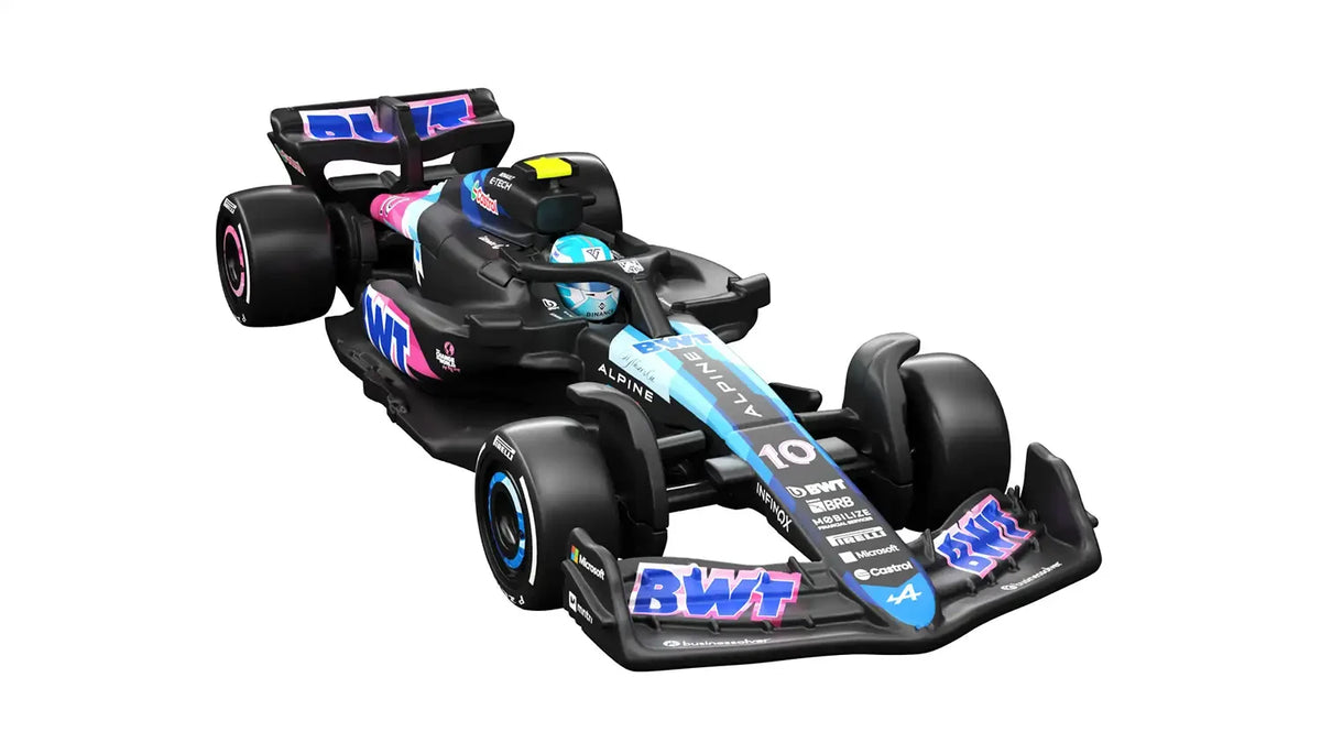 Hot Wheels F1 2025 Pierre Gasly BWT Alpine F1 Team #10 die-cast car