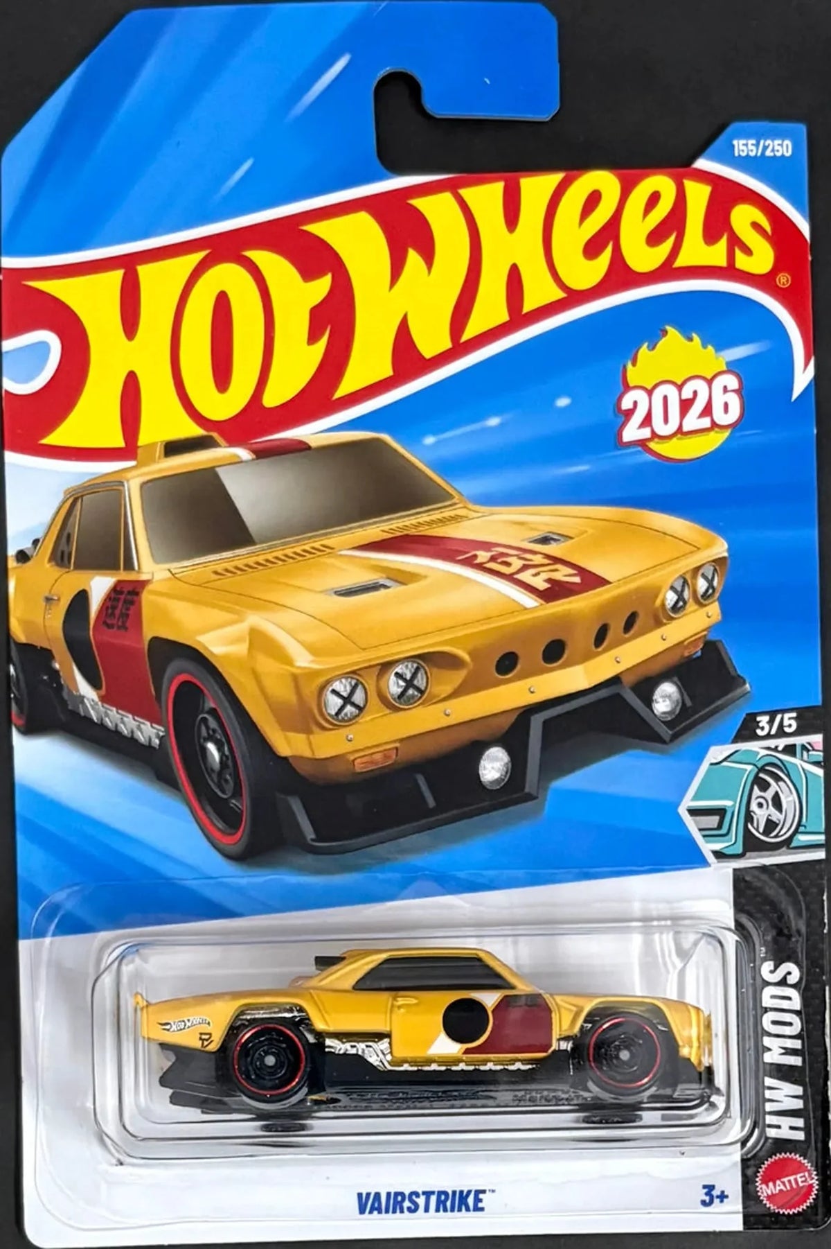 Hot Wheels Vairstrike die-cast car