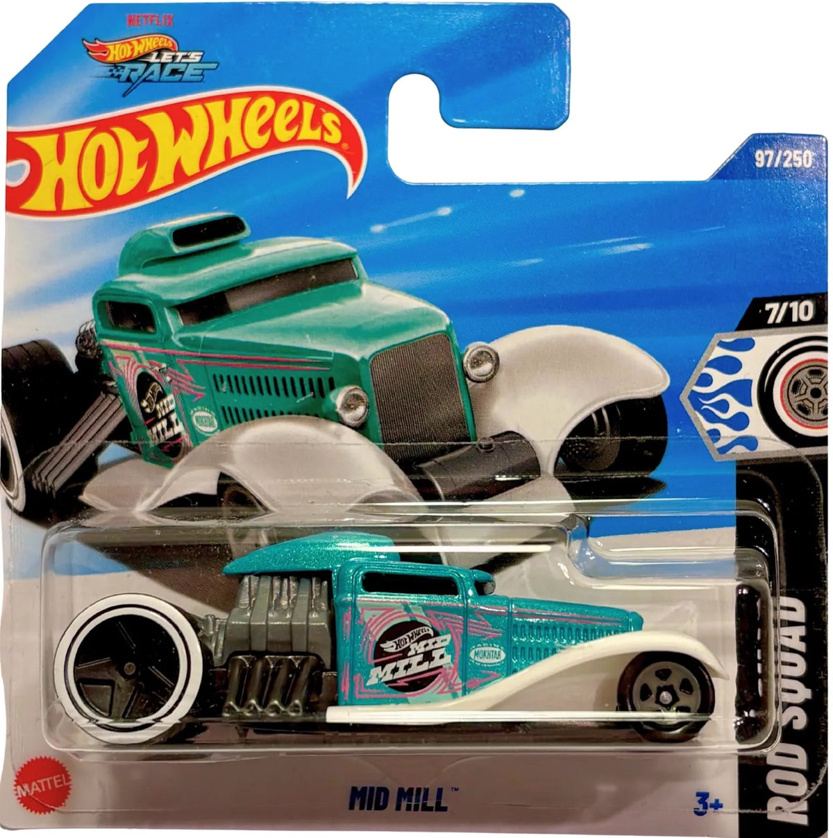 Hot Wheels Mid Mill die-cast car