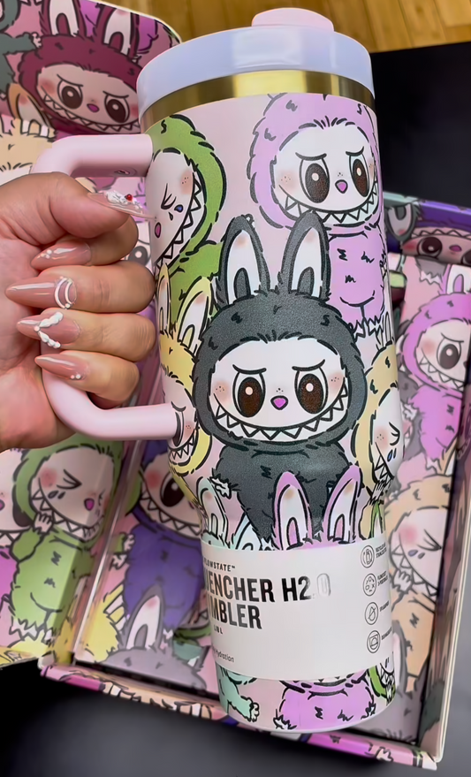 Stanley x Labubu The Quencher H2.0 Flowstate™ Tumbler | 40 OZ (Pre Order, Dispatch on 8th July)