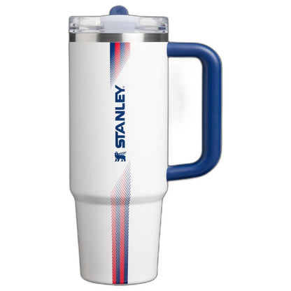 Stanley Country Collection Quencher ProTour Flip Straw Tumbler 40 oz - Team White Dark Blue